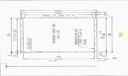 EMI/RFI Shielded Window (Part No. 3645 400 201 86)