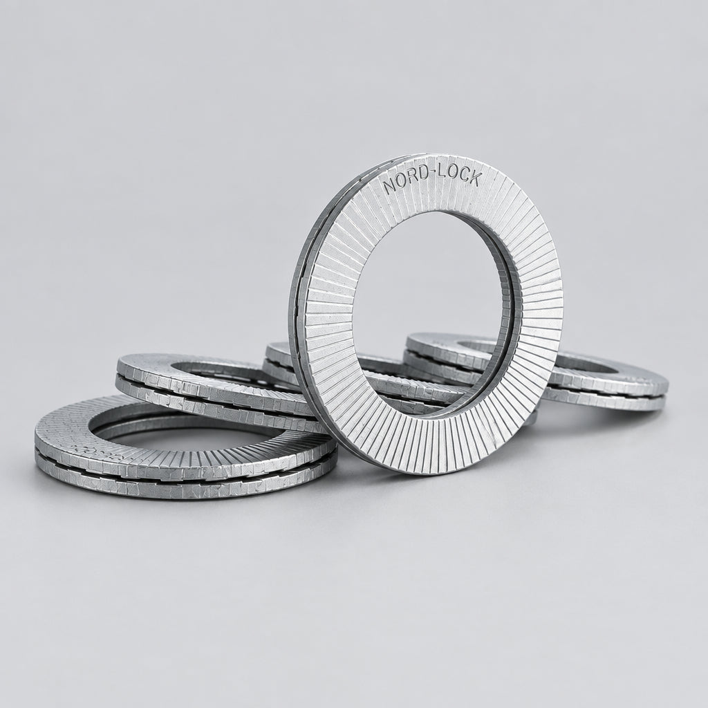 Nord-Lock  M12 serrated Washer  NL12 Glued pair